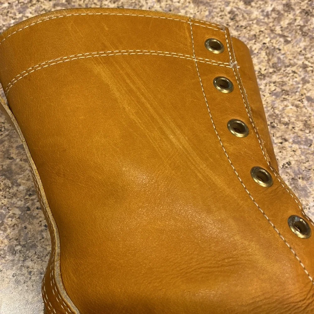L. L. Bean Vintage Leather Duck Boots (No Innersoles or Laces)With Imperfections
